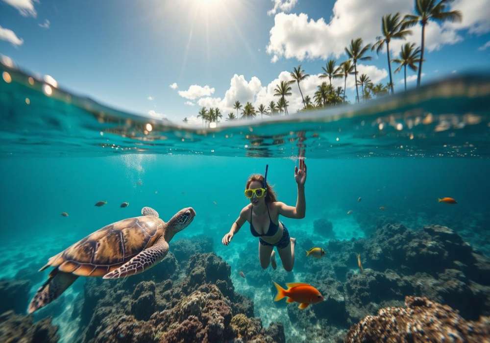 Snorkelling Spot In Hawaii